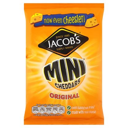 Picture of JACOBS MINI CHEDDARS ORIGINAL 50g
