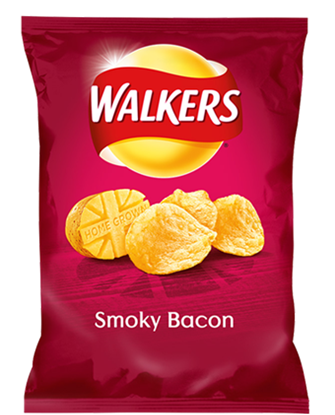 Picture of WALKERS SMOKY BACON 32.5g 