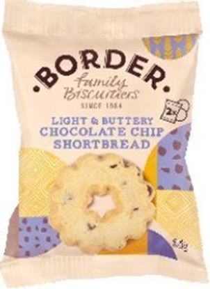 Picture of BORDER CHOCOLATE CHIP SHORTBREAD 30g