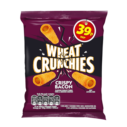 Picture of WHEAT CRUNCHIES CRISPY BACON 36g 