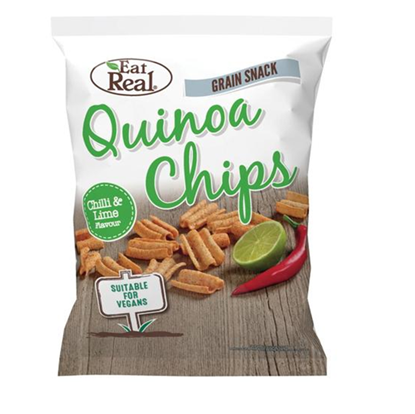 Picture of EAT REAL QUINOA CHIPS CHILLI & LIME 30g