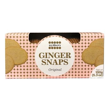 Picture of NYAKERS GINGERSNAPS - ORIGINAL 150g